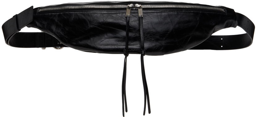 Torba oko struka Jil Sander Banana Belt Bag Pouch Crna | J26WB0009_P6002