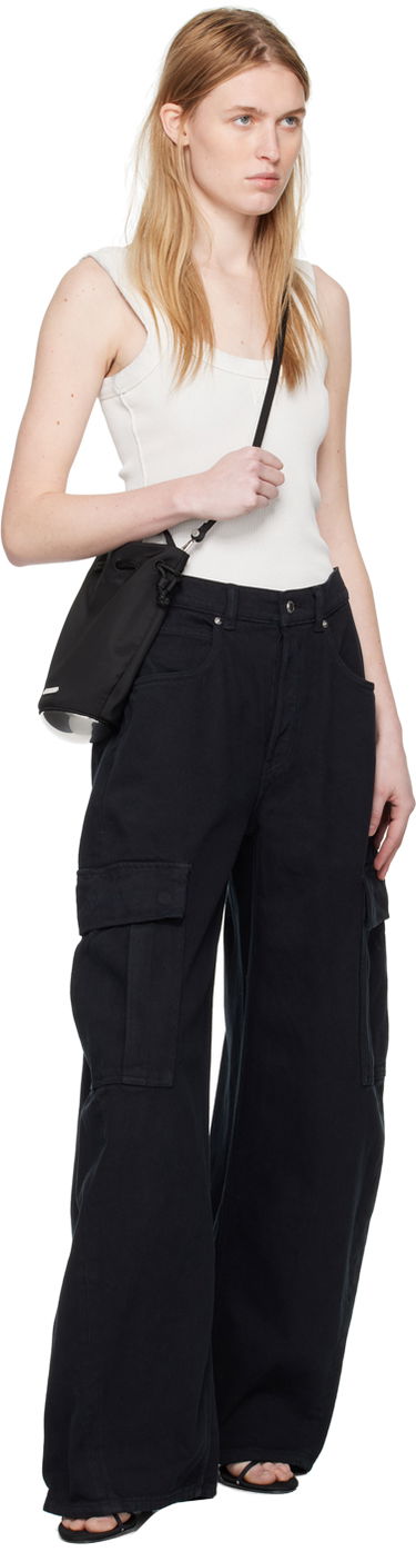 Majica bez rukava Alexander Wang Alexanderwang.t Embossed Tank Top Bijela | 4CC2241455, 3