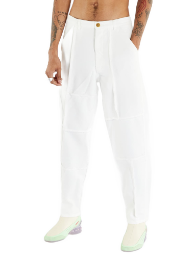 Hlače Comme des Garçons SHIRT Pants Bijela | FK-P001 White