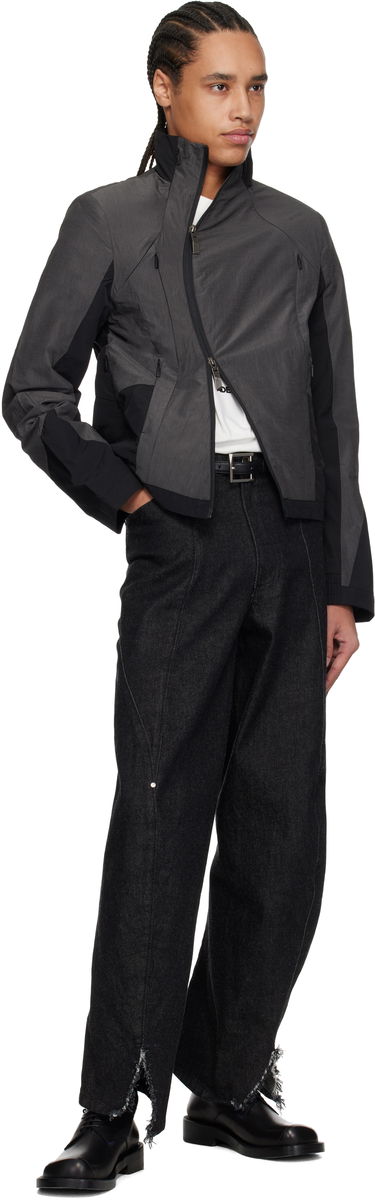 Vjetrovka ADER ERROR ADER error Aerox Product. 18 Asymmetrical Zip Jacket Siva | BO01SSJK0203GR, 3