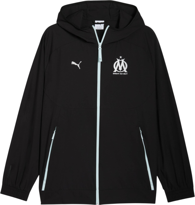 Jakna Puma Olympique de Marseille TECH Woven Jacket Crna | 781568-35
