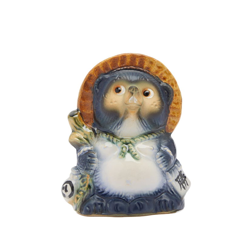 Home decor BEAMS BEAMS JAPAN Fortune Raccoon Dog Figurine Plava | 5678-0599-067