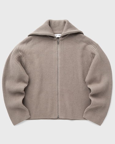 Džemper Samsoe Samsoe Samsøe & Samsøe Nova Zip Cardigan, Size M Bež | F22300067-STRING, 0