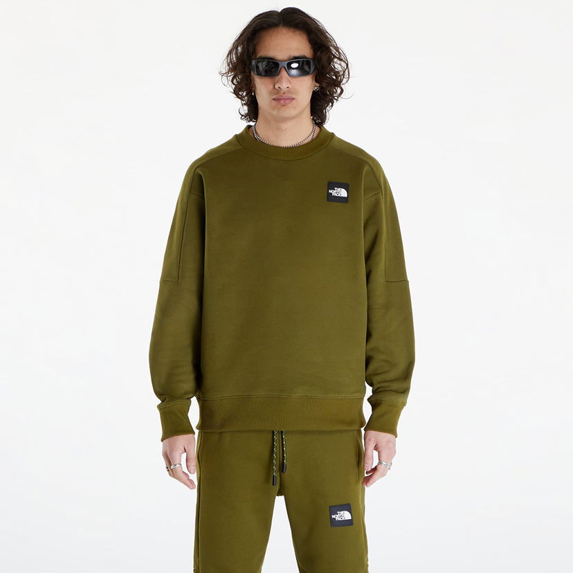 Dukserice The North Face The 489 Crewneck Sweatshirt UNISEX Forest Olive Zelena | NF0A87D8PIB1