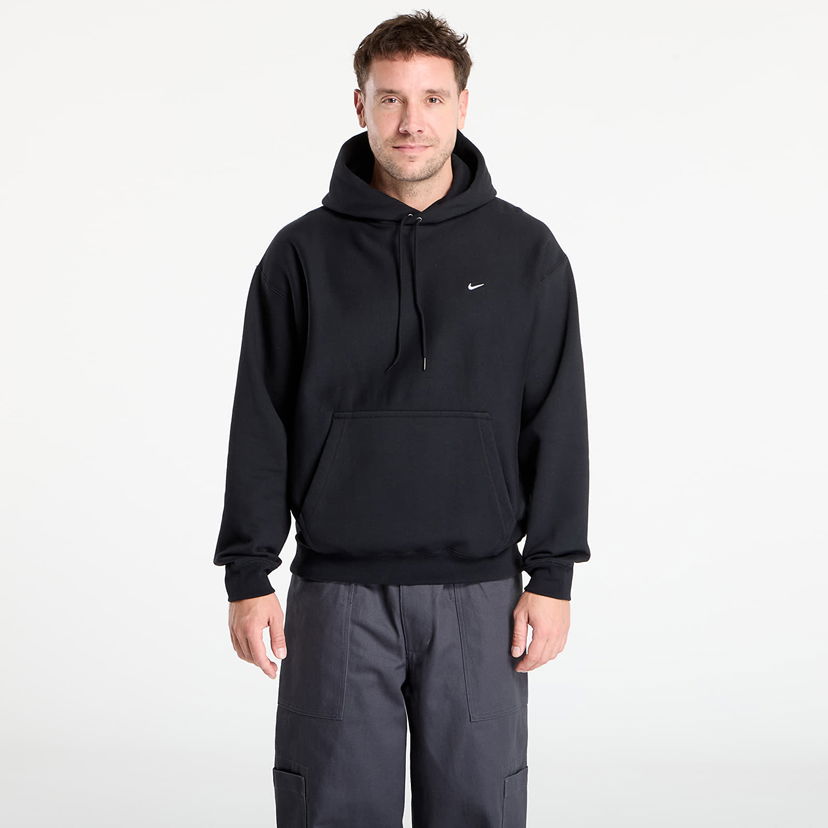 Dukserice Nike Solo Swoosh Pullover Hoodie Crna | HV1082-010