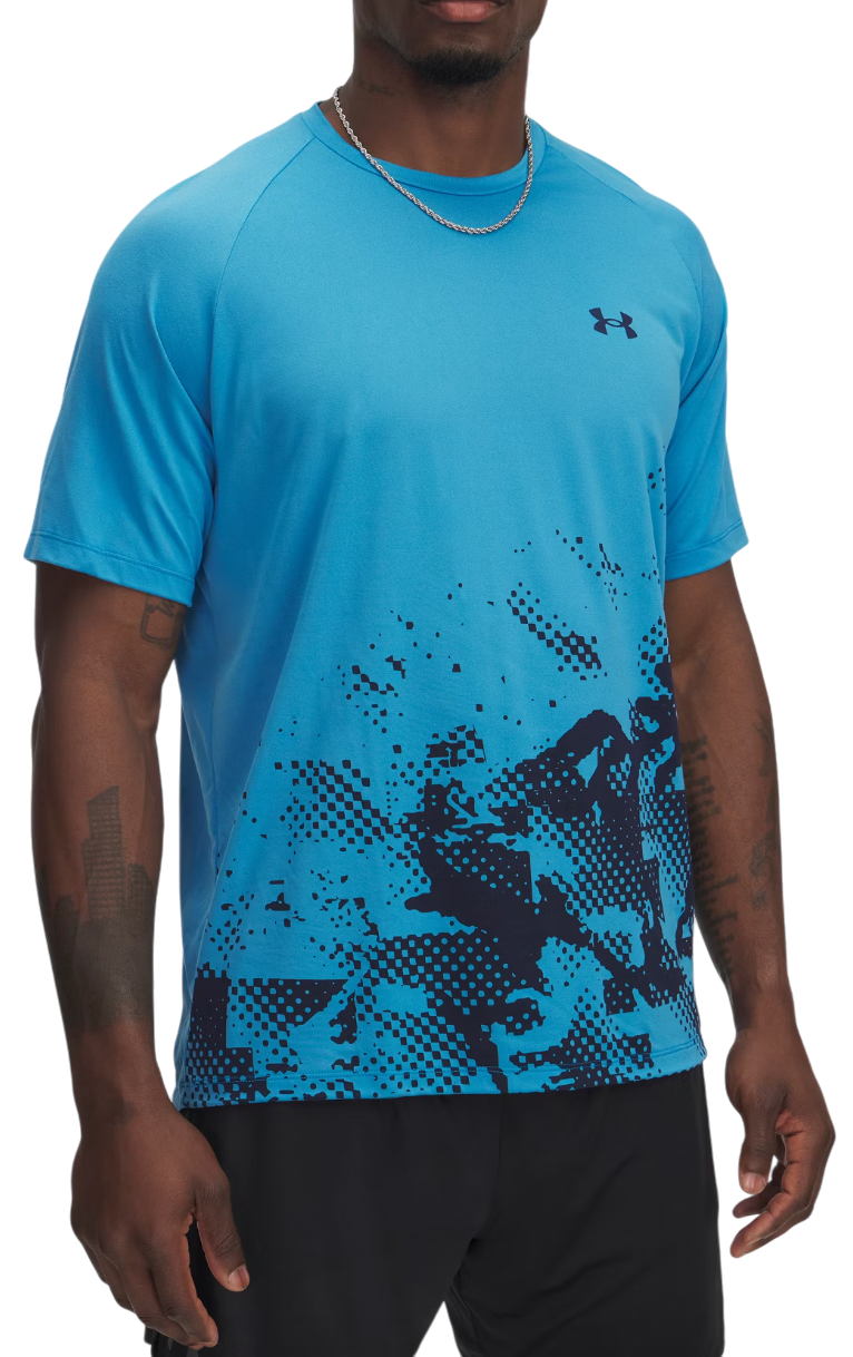 Majica kratkih rukava Under Armour Tech Fade Short Sleeve T-Shirt Plava | 1390209-452