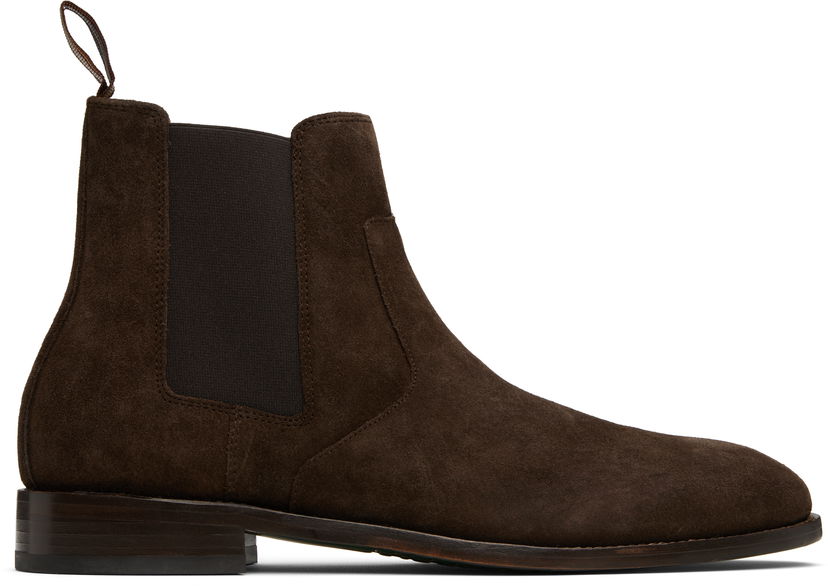 Odjeća Paul Smith Paul Smith Lawson Suede Chelsea Boots Smeđa | M1S-LWS02-PSUE-68