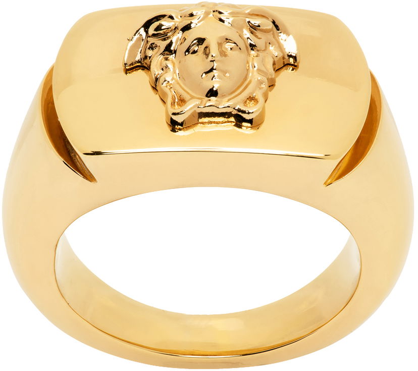 Prsten Versace Medusa Ring "Gold" Metalik | 1013676_1A00620