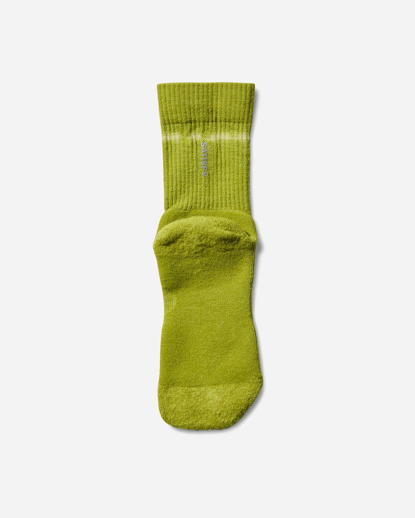 Čarape Satisfy Merino Nylon Tie Dye Tube Socks Zelena | 32002 TDGG