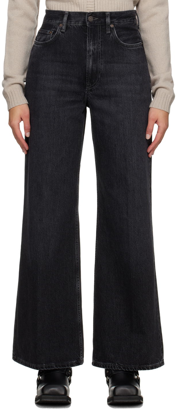 Jeans Acne Studios Relaxed-Fit Jeans Crna | A00463-