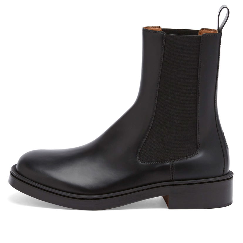 Tenisice i cipele Alexander McQueen Leather Boot Crna | 809946-WIACN-1000