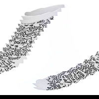 Crossover Graffiti Pattern Socks