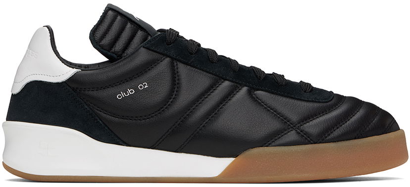 Tenisice i cipele Courrèges Club02 Leather Crna | 123SCS077CR0023