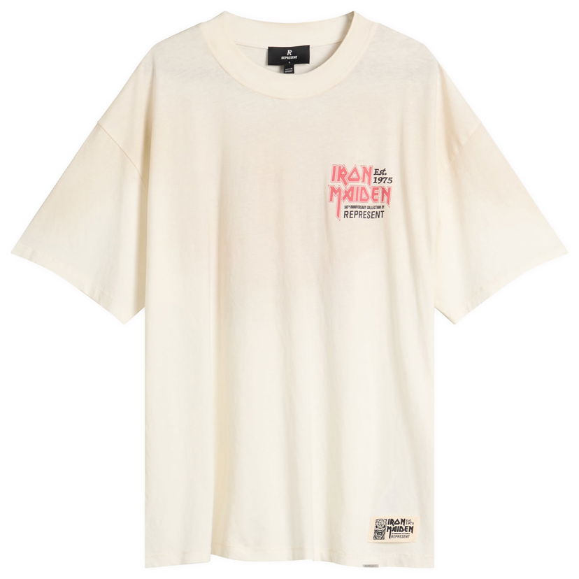 Majica kratkih rukava Represent Clo Iron Maiden Anniversary T-Shirt Bijela | MLM100579-26