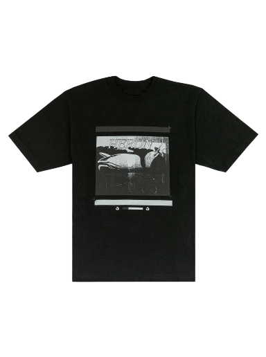 Majica kratkih rukava HERON PRESTON Misprinted Tee Crna | HMAA032S23JER0061010
