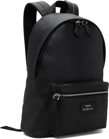 Ruksak Polo by Ralph Lauren Polo Ralph Lauren Smooth Leather Backpack Crna | 405962452001, 1