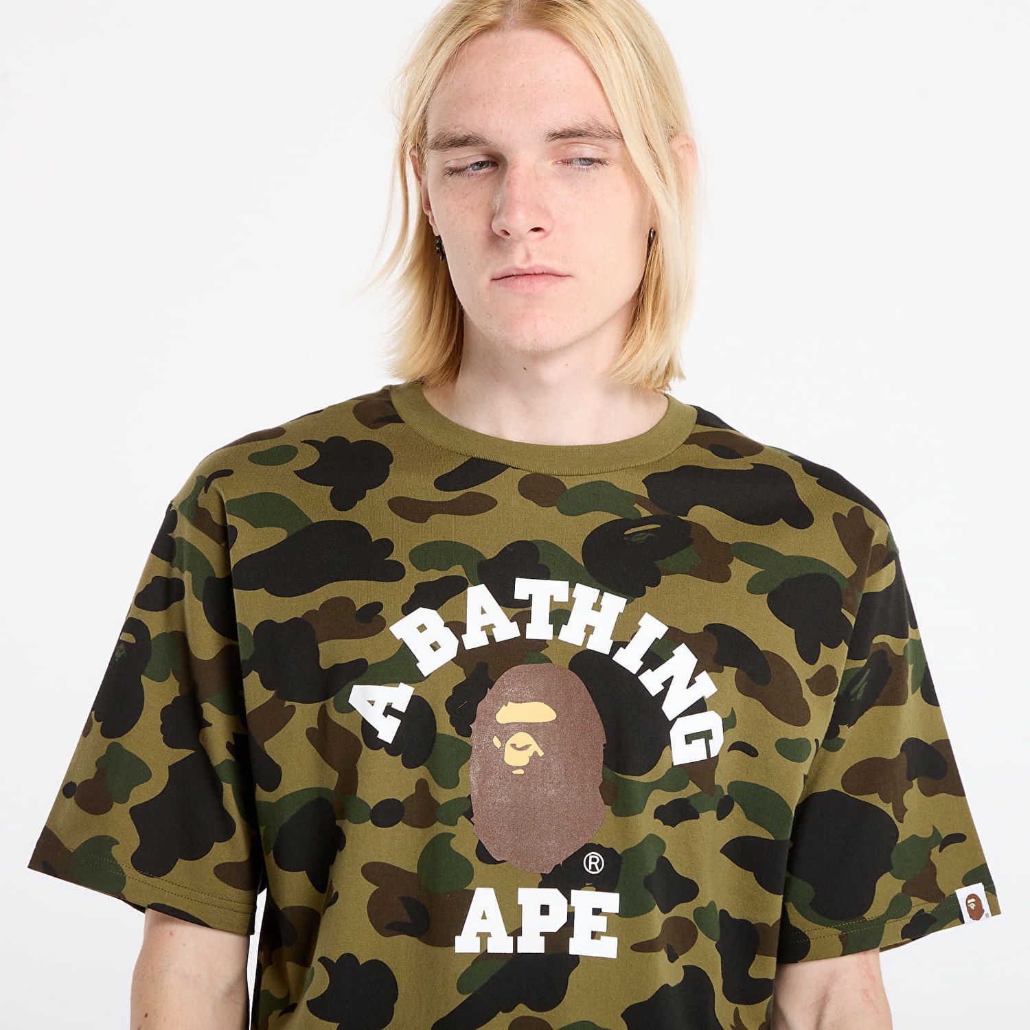 Majica kratkih rukava BAPE 1St Camo College Tee XXL Višebojno | 001CSL801008MGRN, 1