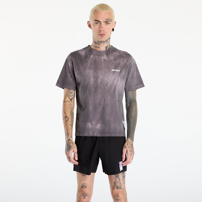 Majica kratkih rukava Satisfy MothTech T-Shirt Sun Bleached Shark Siva | 11006-SBSH-SAB