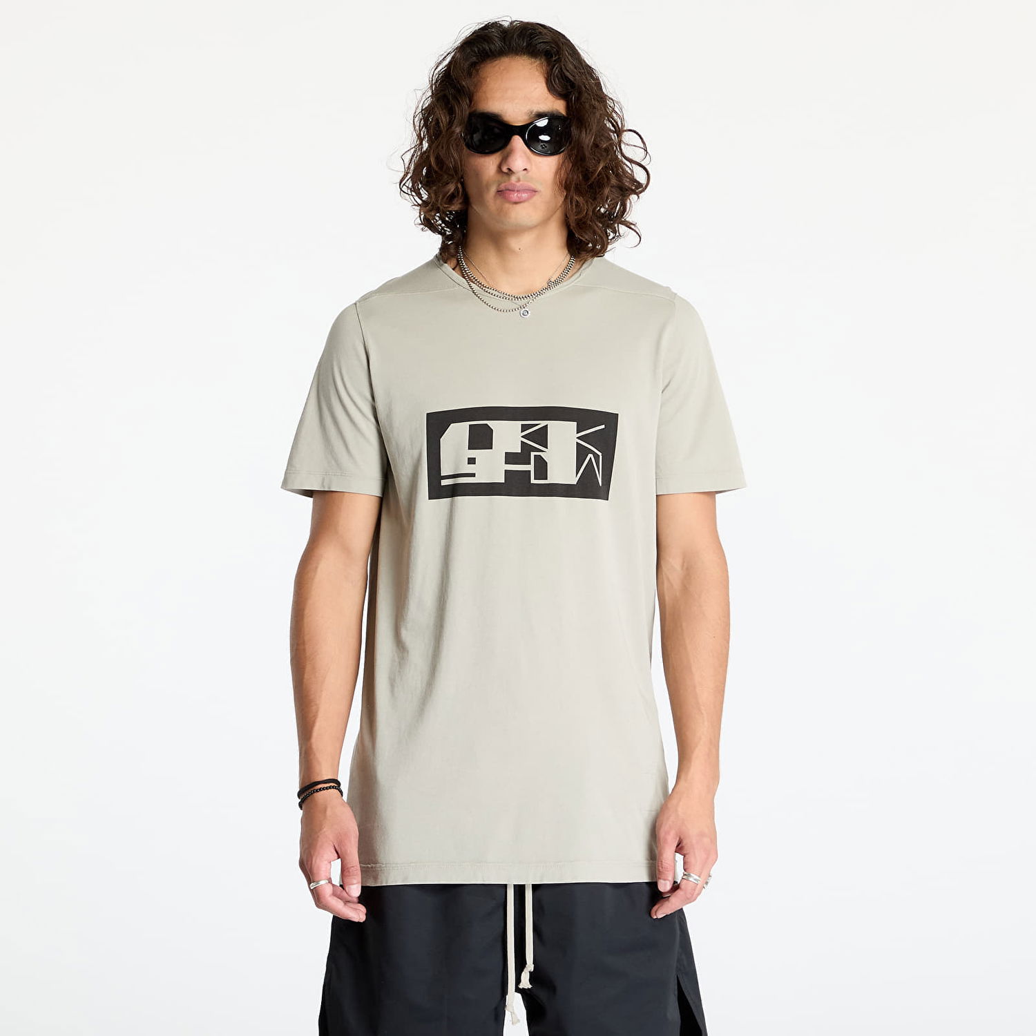 Majica kratkih rukava Rick Owens DRKSHDW Knit Level T-Shirt Bež | DU02D2250 RNEP2P 0809, 0