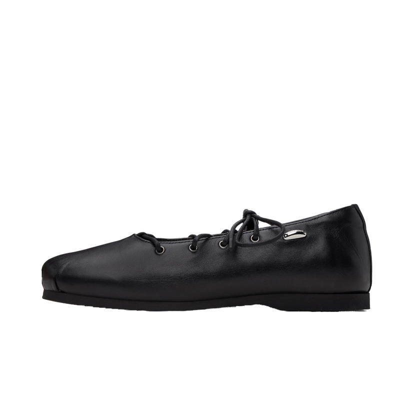 Tenisice i cipele OUR LEGACY Laced Slip In Ballerina Flats Crna | A4247LMB
