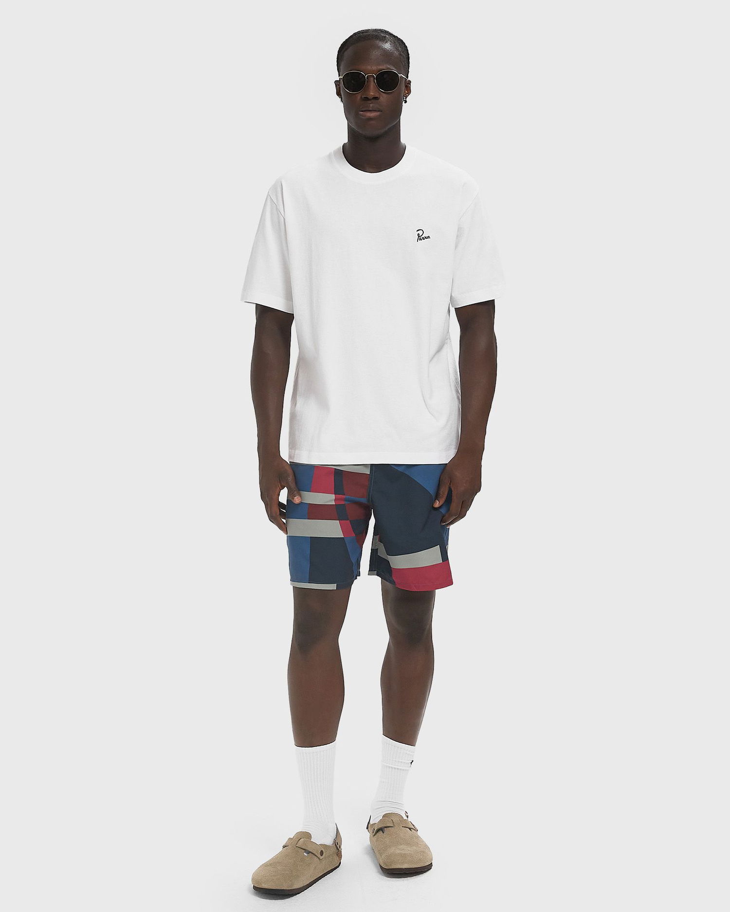 Majica kratkih rukava By Parra Men's Signature T-Shirt Bijela | 54115, 1