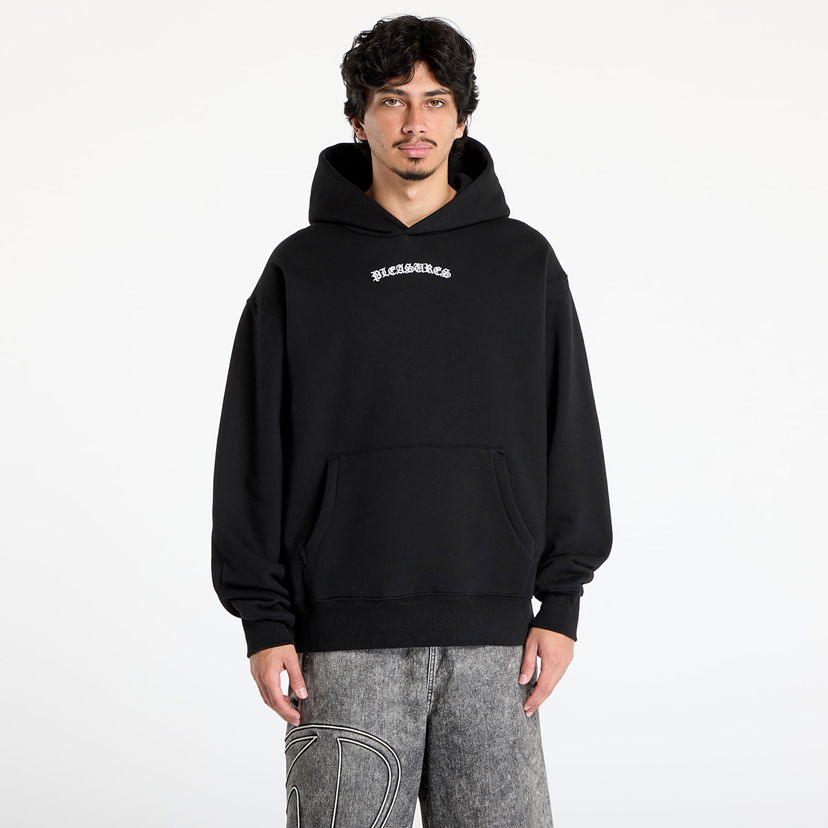 Dukserice Pleasures PLEASURES Neural Hoodie Crna | P25SU010 BLACK