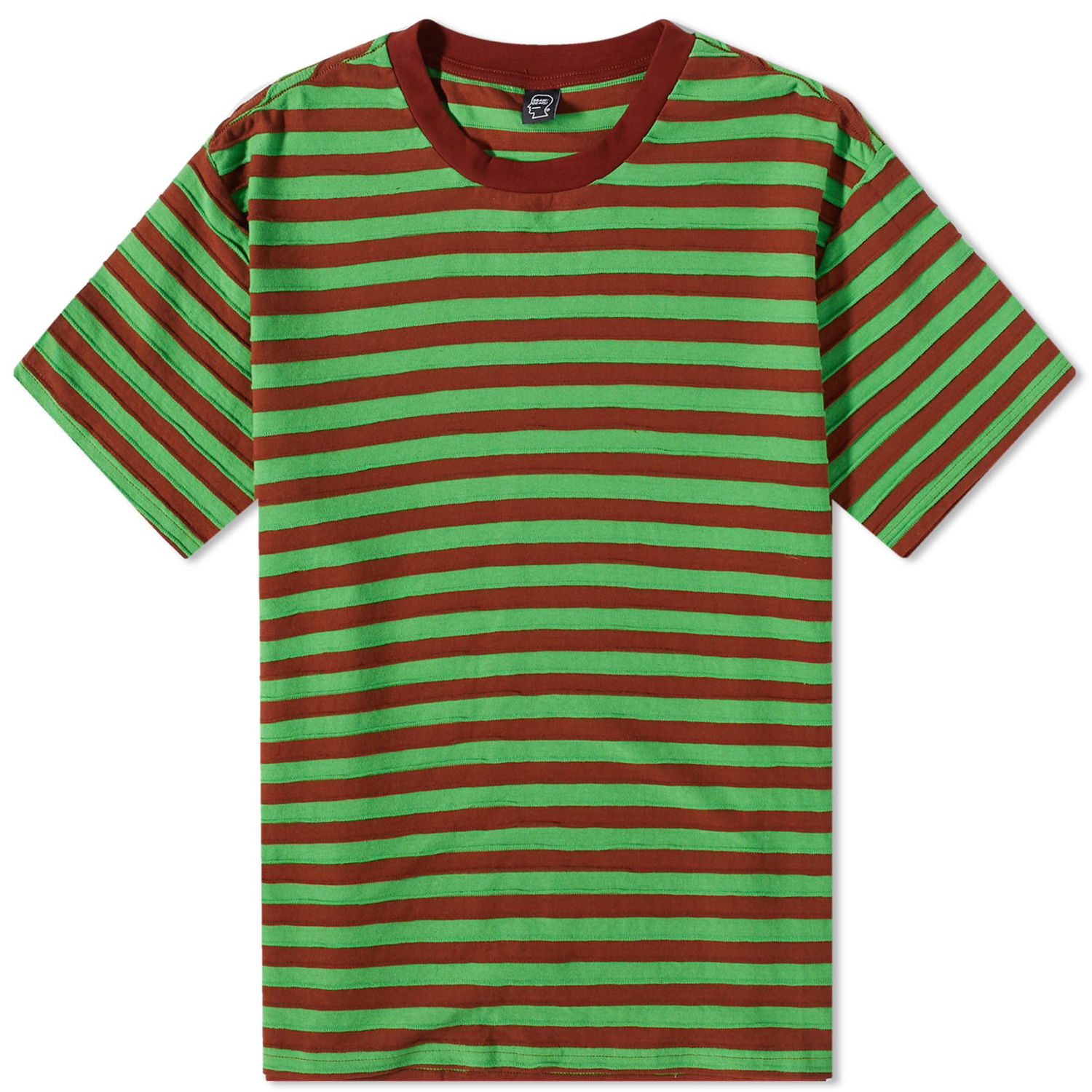 Majica kratkih rukava Brain Dead Denny Blaine Striped Tee Zelena | BDP23T00003133GR16, 0