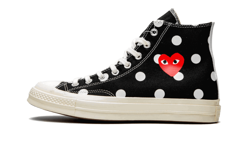 Tenisice i cipele Converse Comme des Garçons PLAY x Chuck Taylor All-Star 70s Hi Crna | 157250C, 0