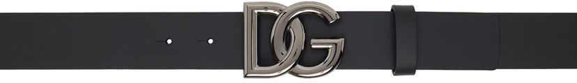 Pojasevi Dolce & Gabbana Black Lux Crossover Belt Crna | BC4644AX622