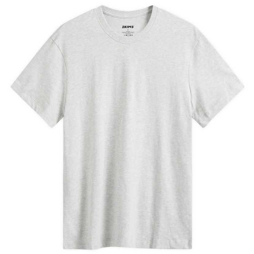 Majica kratkih rukava SKIMS Classic T-Shirt Siva | TP-TSH-5701M-LHG