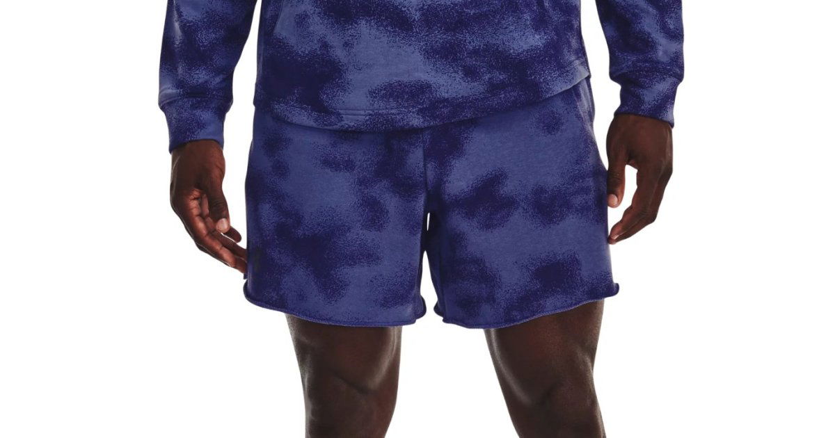Kratke hlače Under Armour Rival Terry 6in Shorts Ljubičasta | 1377578-468, 1