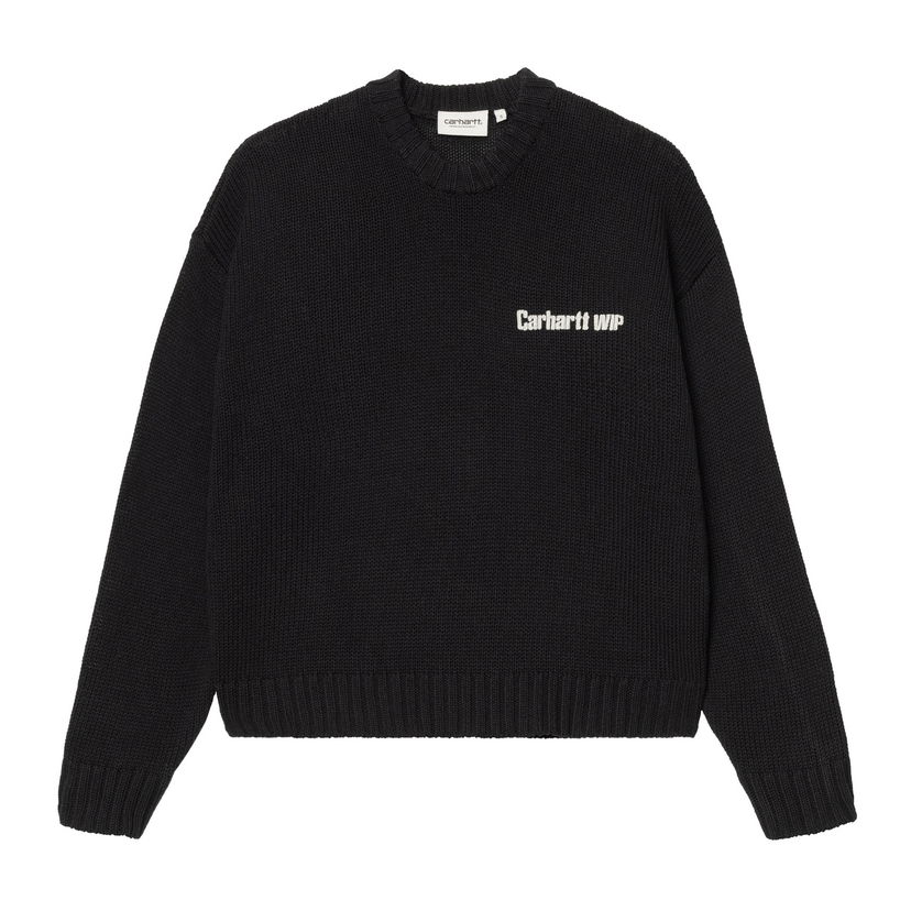 Džemper Carhartt WIP Growth Knit Sweater Crna | I035184_8