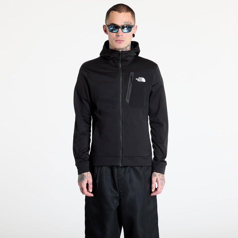 Dukserice The North Face Mountain Athletics Full-Zip Fleece Hoodie Crna | NF0A893QJK31