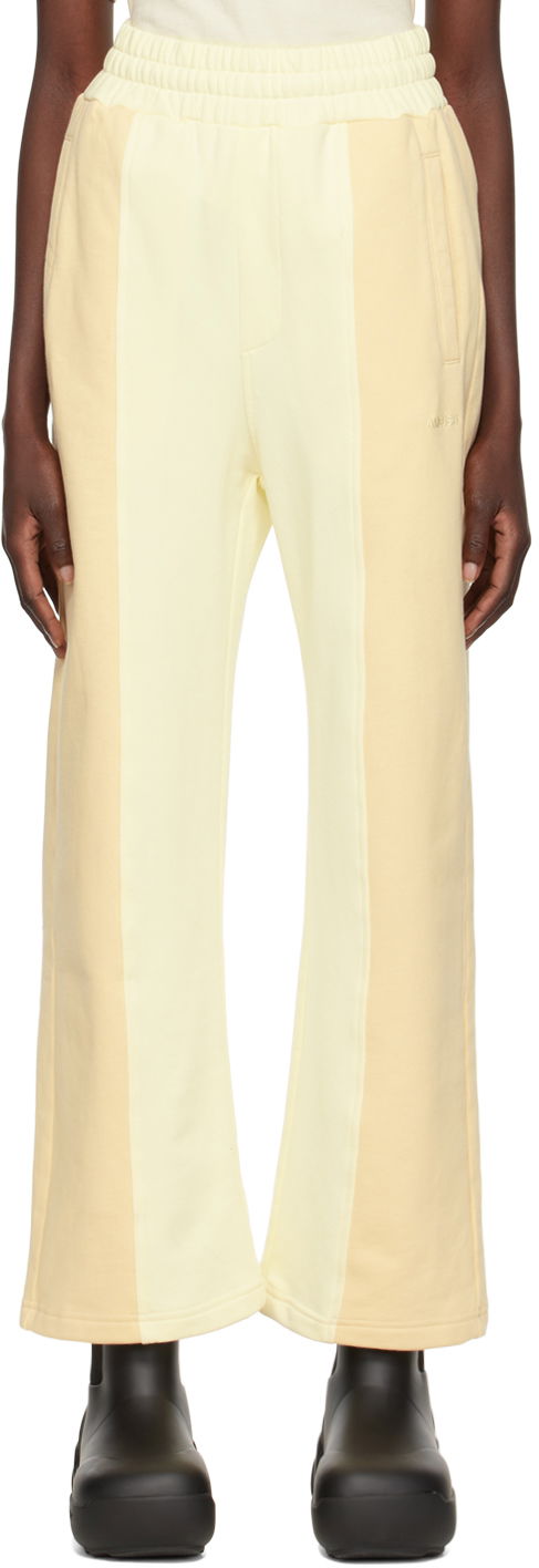 Trenirka Ambush Varsity Color-Blocked Wide-Leg Sweatpants Višebojno | BWCH005F22FLE0011717