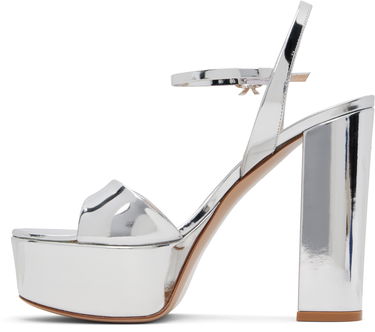 Tenisice i cipele Gianvito Rossi Marlena Platform Heeled Sandals Metalik | G32688-85RIC-MET, 2