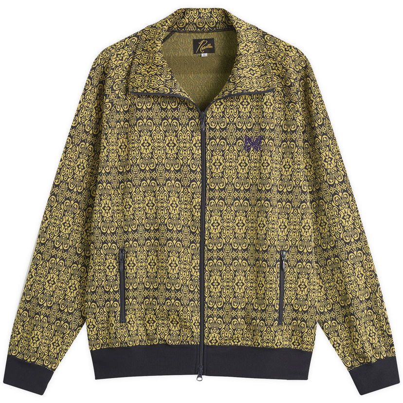 Trenerka Needles Needles Poly Jacquard Track Jacket Arabesque Size Small Žuta | RW312-D