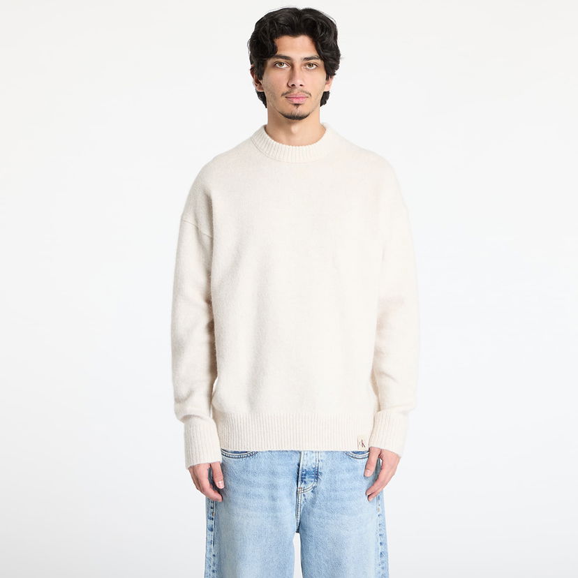 Džemper CALVIN KLEIN Calvin Klein Jeans Warm Texture Sweater Bijela | J30J326737 PDH