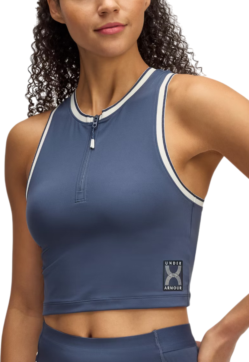 Majica bez rukava Under Armour UA Run 96 Tank Top Plava | 1389566-044