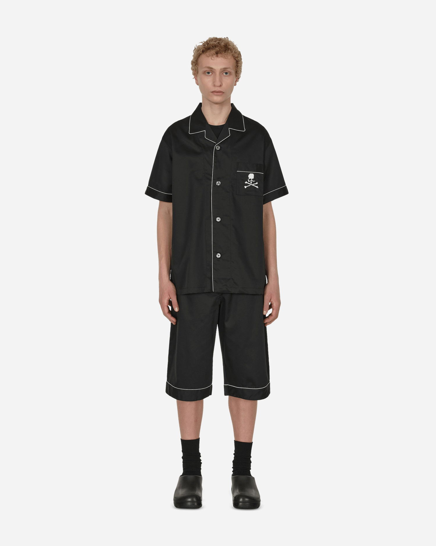 Pidžama Mastermind WORLD Pajama Set Crna | MW22S08-PJ001 BLACK, 0