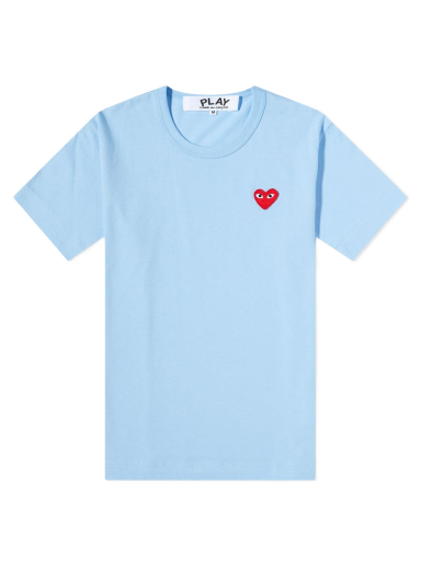 Majica kratkih rukava Comme des Garçons Play Red Heart Tee Plava | P1T272-1