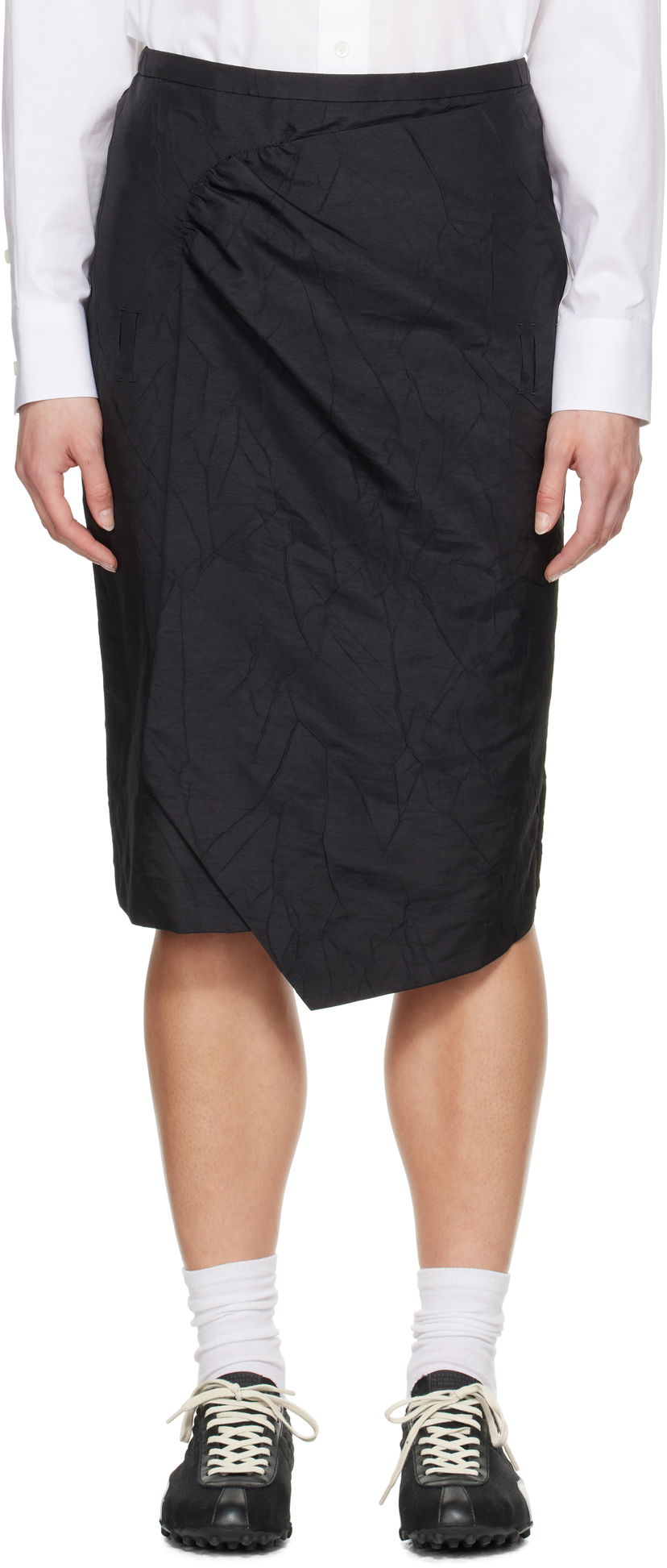 Suknja ADER ERROR ADER error Midi Skirt Crna | BO01SSSK0201BK