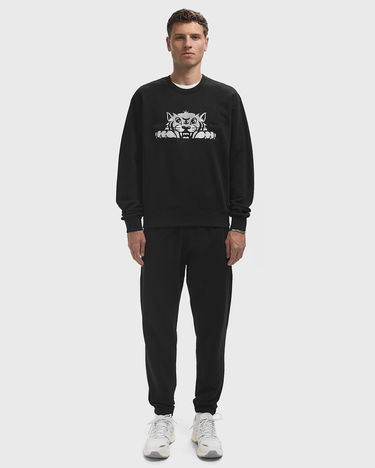 Dukserice KENZO Happy Tiger Embroidered Sweatshirt Crna | FF65SW2654MF.99J, 2