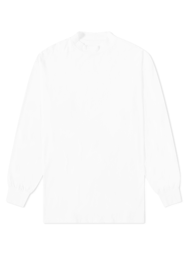 Majica kratkih rukava Y-3 Core Logo Mock Neck Tee Bijela | IB4774