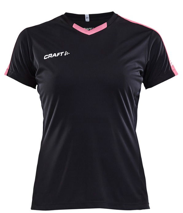 Majica kratkih rukava Craft Contrast Jersey Short Sleeve Sports T-Shirt Crna | 1905567-9471