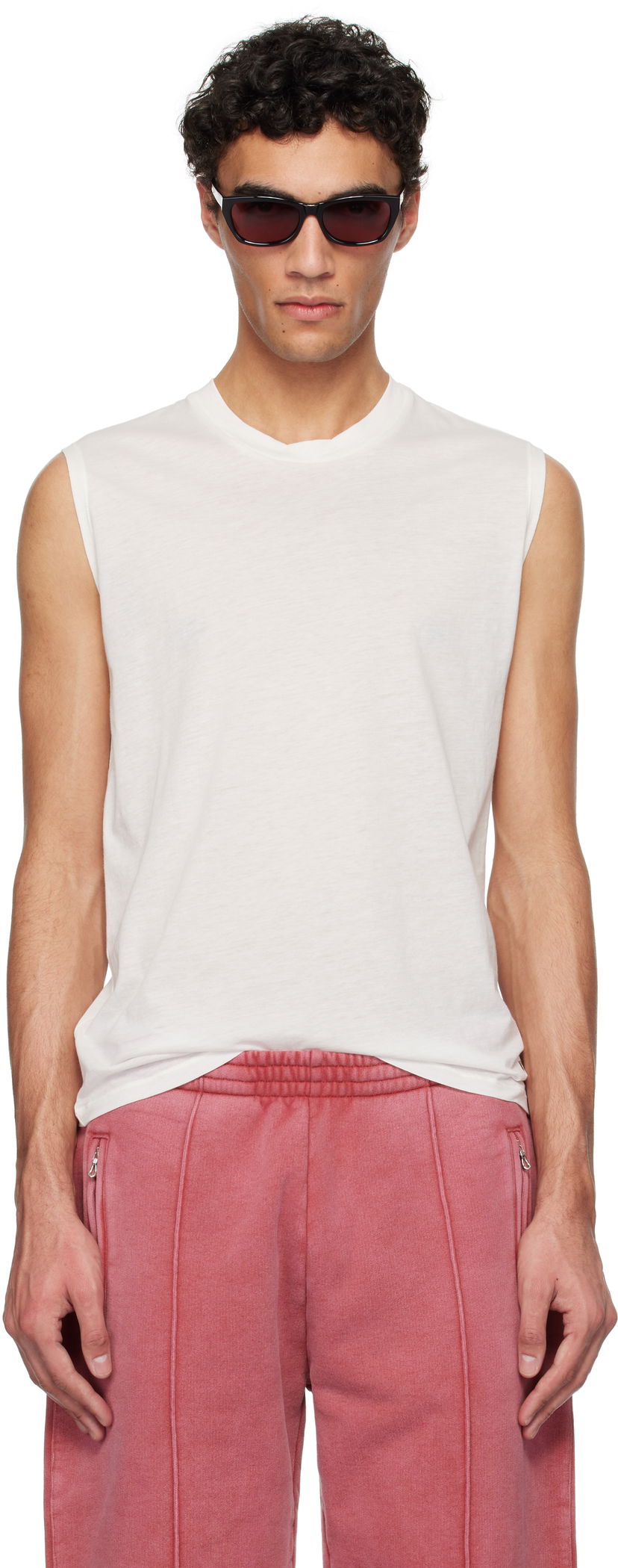 Majica bez rukava OUR LEGACY OUR LEGACY Breathe Tank Top Bijela | M2256BWH