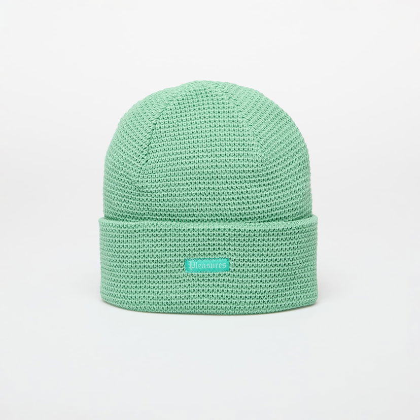 Šešir Pleasures Waffle Knit Beanie Zelena | P24W056 MATCHA