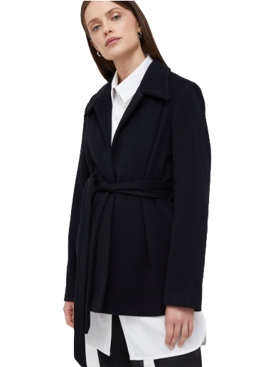 Trenčkot CALVIN KLEIN Coat Crna | K20K204154.9BYY