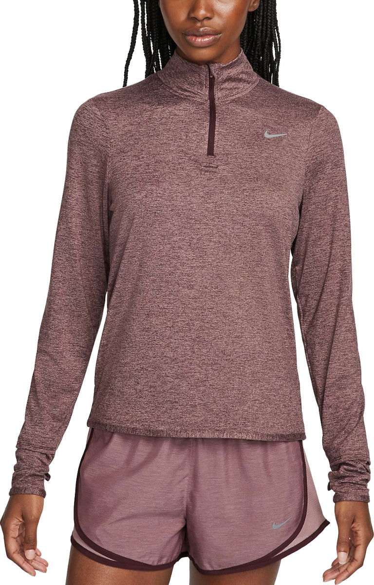 Majica kratkih rukava Nike W NK SWIFT ELMNT DF UV HZ TOP Tamnocrvena | fb4316-652, 0