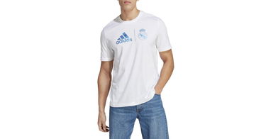 Majica kratkih rukava adidas Performance Real Madrid Graphic Tee Bijela | ht6463, 1