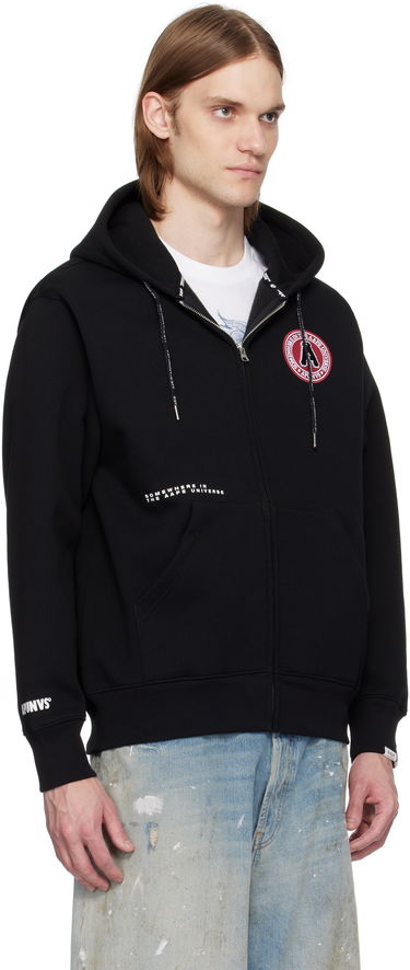 Dukserice AAPE by A Bathing Ape AAPE by A Bathing Ape Injection Zip-Up Hoodie Crna | AAPSWMC338XXNBKX, 1